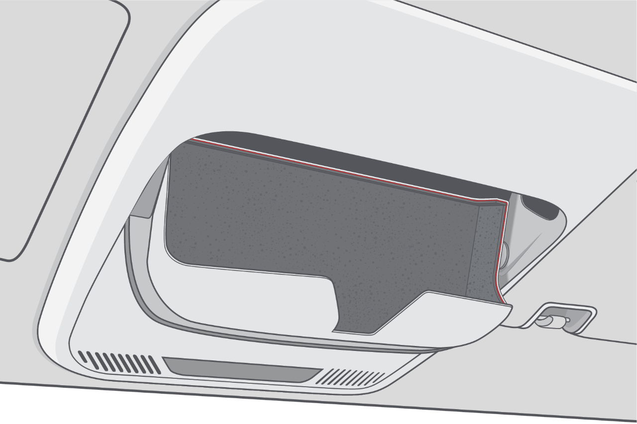 Pressure-sensitive adhesives for mitigating vehicle BSR noises