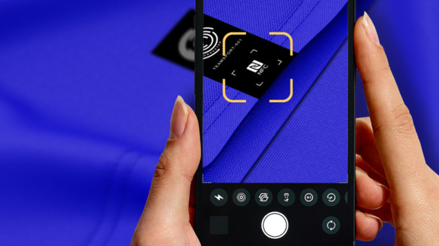 Photo of a smartphone. The Core Series app puts fast and easy tape selection at your fingertips. Download it today.