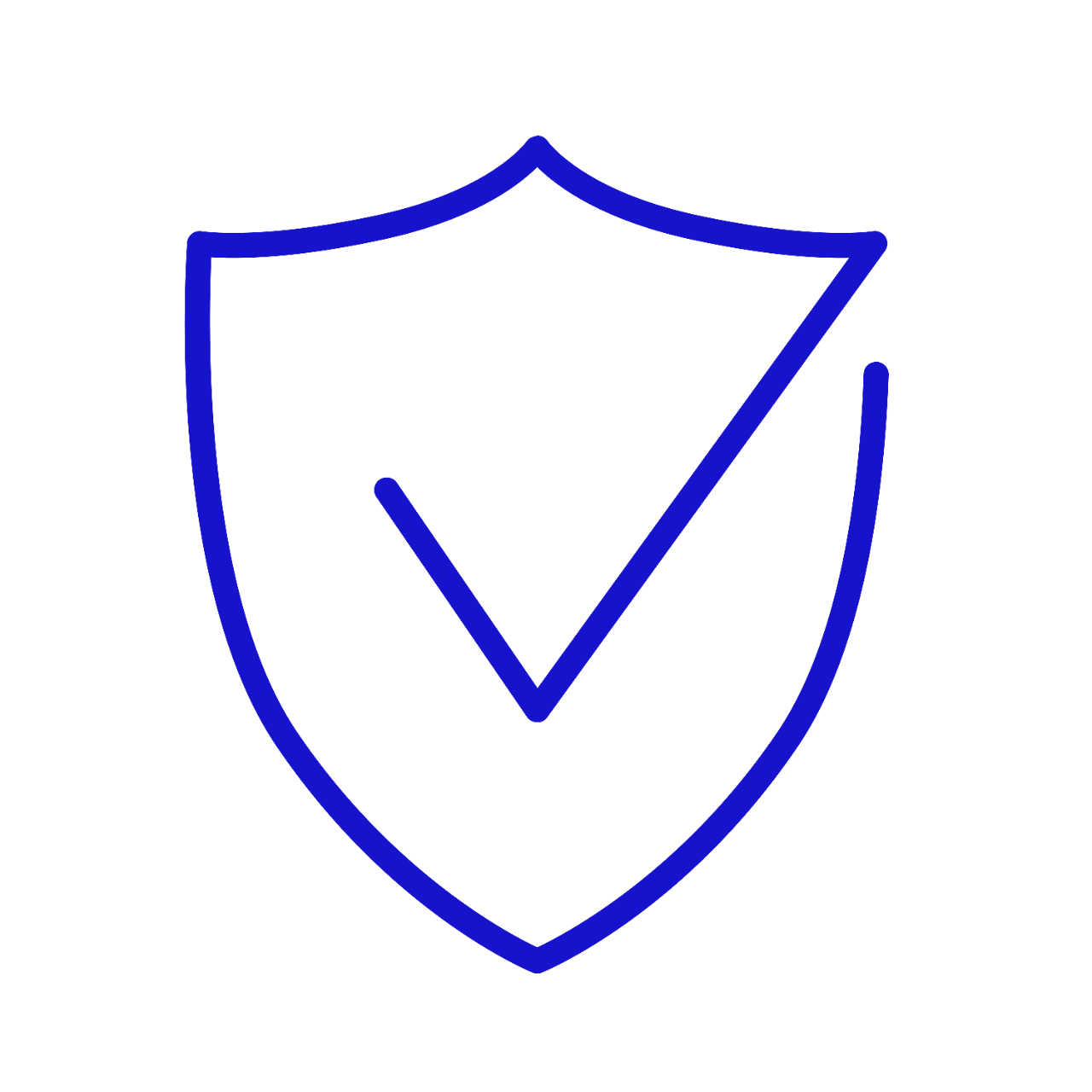 Icon depicting a checkmark inside of a shield, representing durability. Our tapes help electronics manufacturers improve durability.