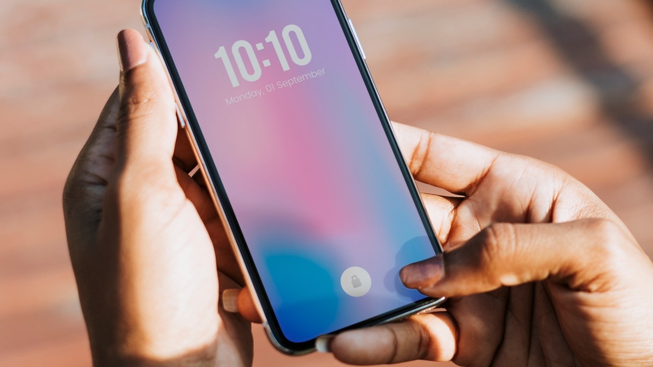 Photo of a mobile phone. Avery Dennison offers pressure-sensitive adhesive tapes for back light unit (BLU) assembly in mobile phones,