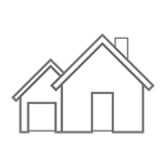 Icon depicting a house and garage. Versatile and durable HPA 1905 has many applications in the building and construction industry. 